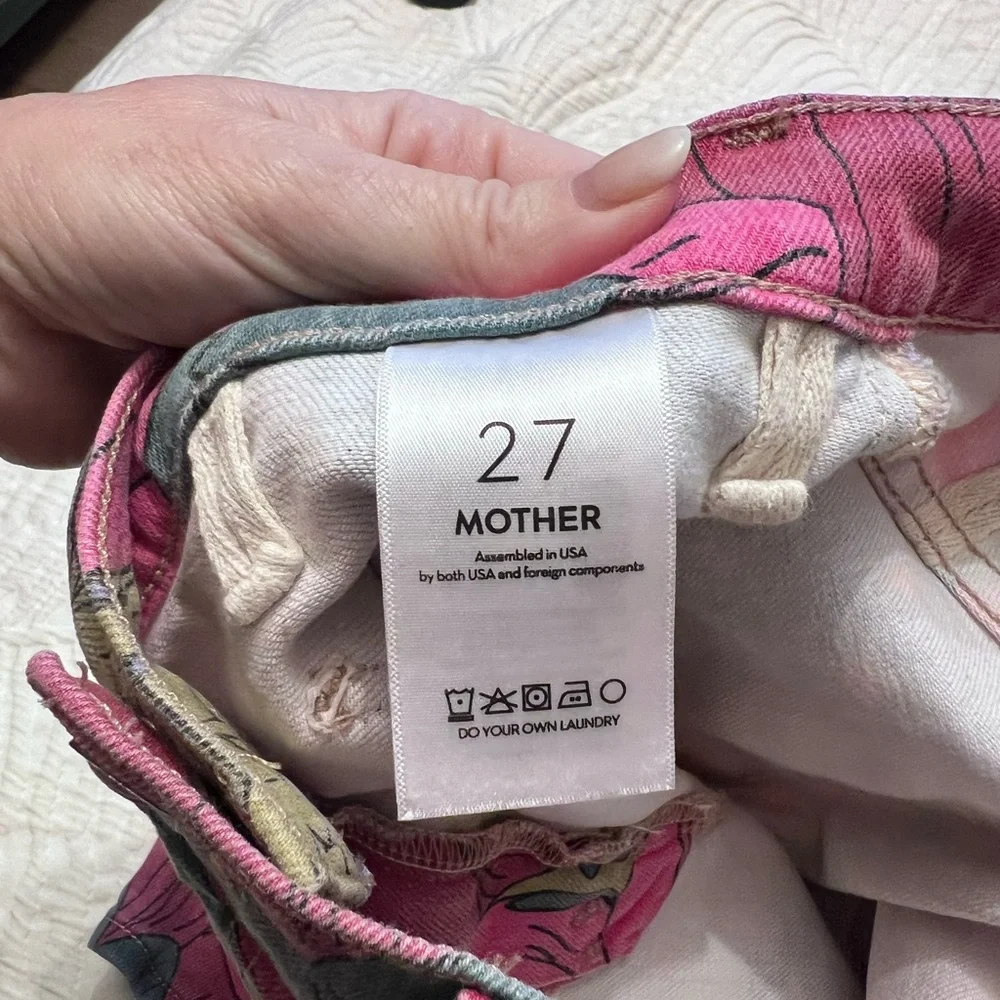 MOTHER Floral Jeans - Picture 6 of 7